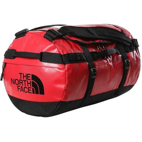 The North Face Base Camp Duffel Bag  Size Small TNF Black / TNF White Rugged Tra - Picture 1 of 6